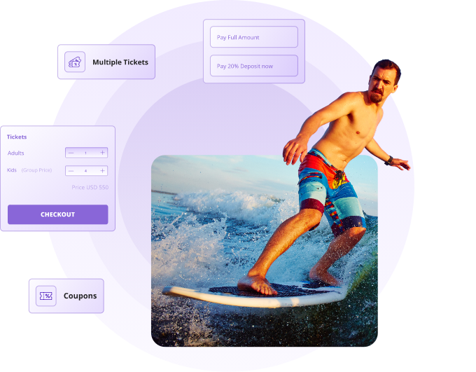 customize your activity pricing with robust activity management system